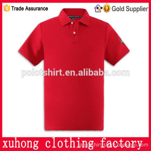 short sleeve cotton plain women polo shirt design